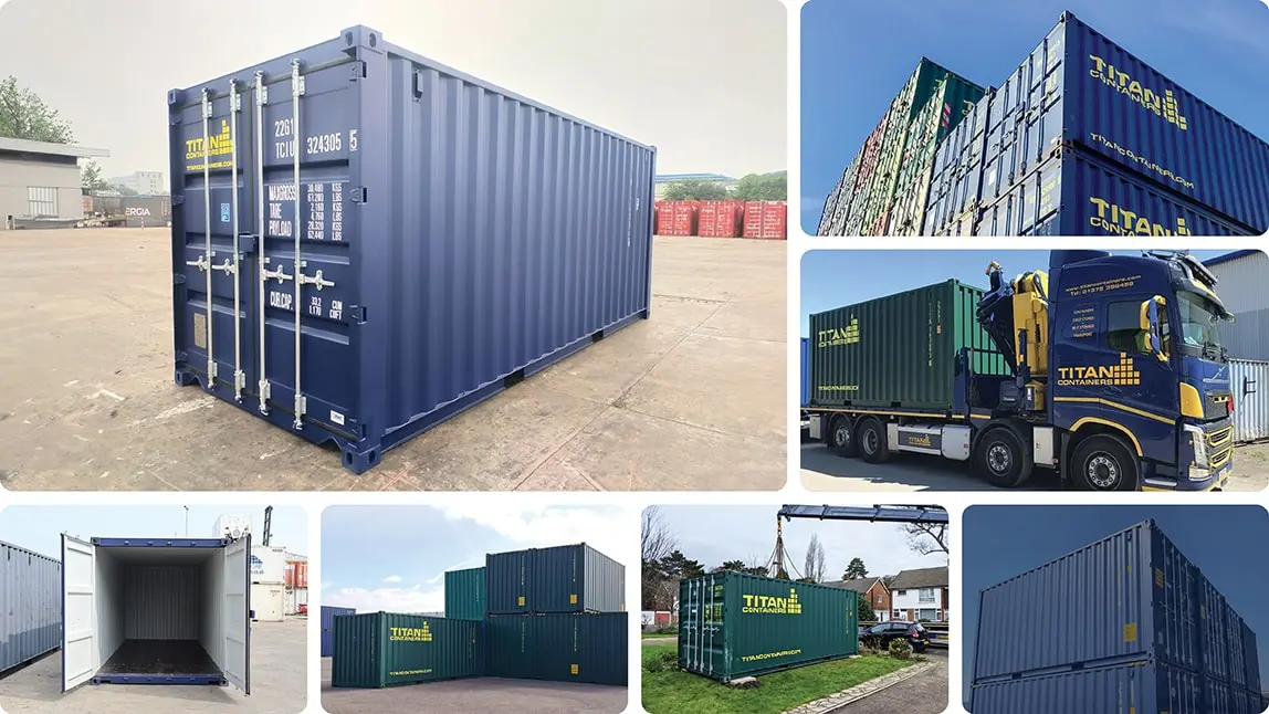 20ft Shipping Containers for Hire