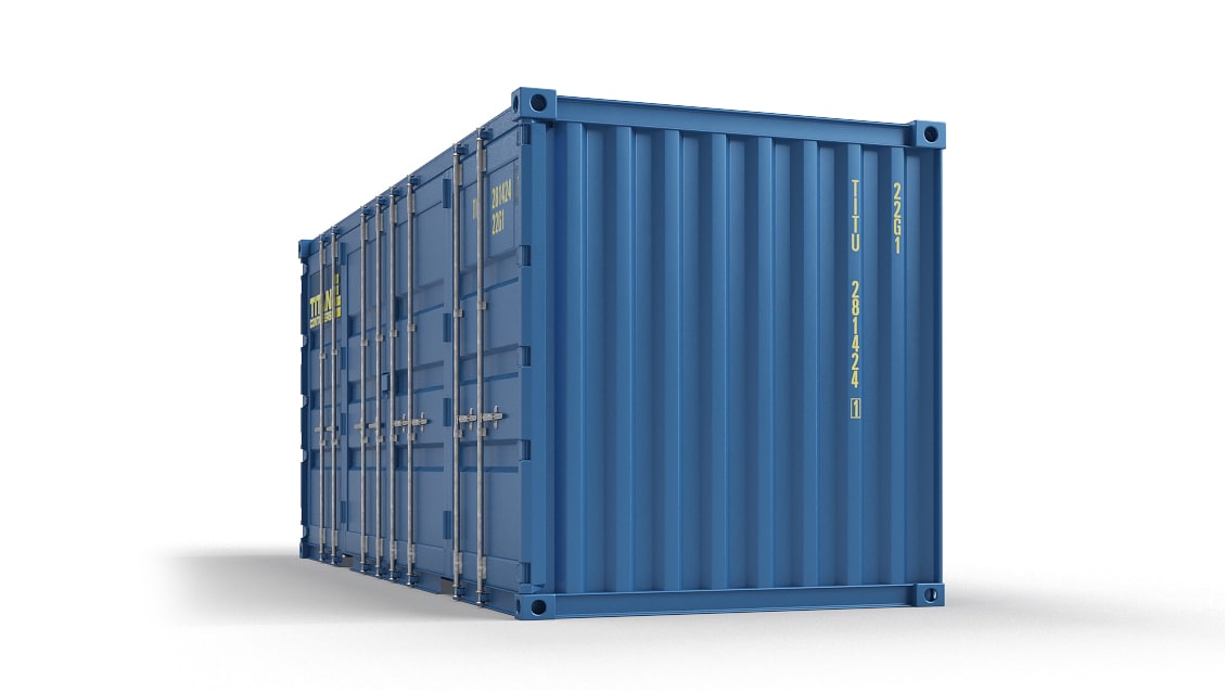 20ft Side Door Container For Hire - with Lock Box