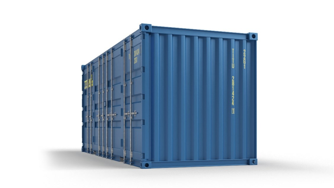 20ft Side Door Container For Sale - with Lock Box