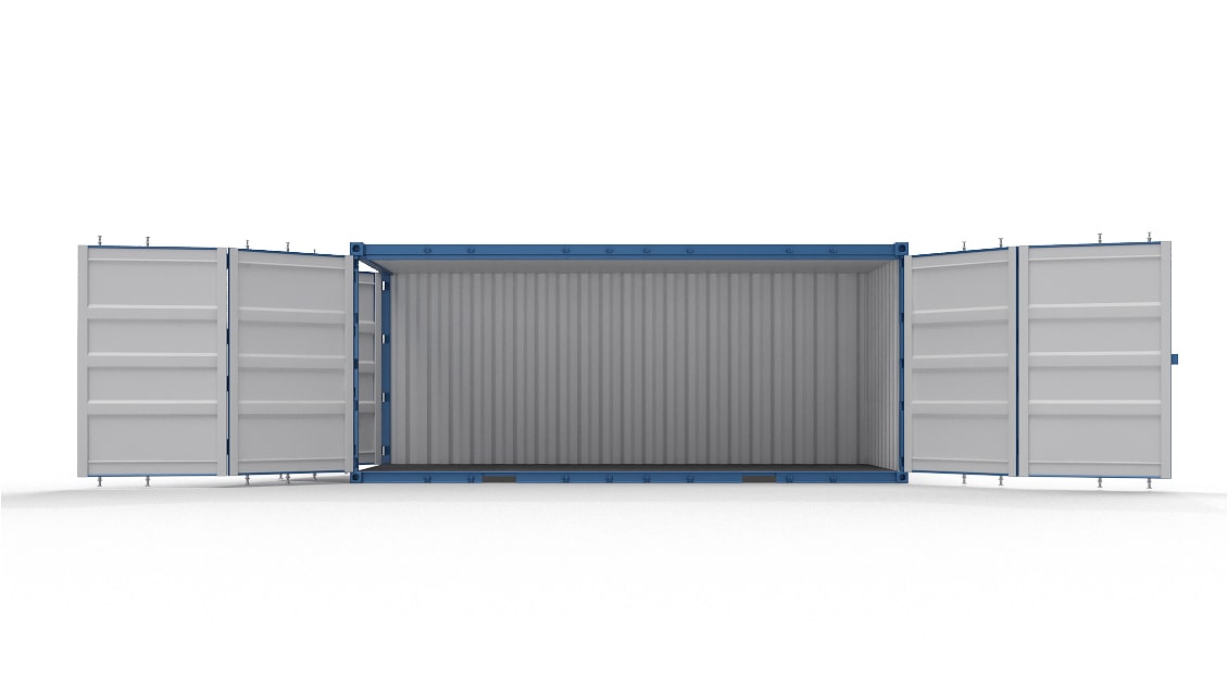 20ft Side Door Container with Lock Box