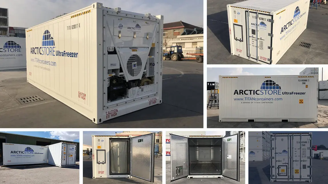 20ft UltraFreezer – Refrigerated Containers for Hire