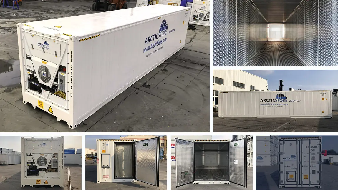 40ft UltraFreezer – Refrigerated Containers for Hire