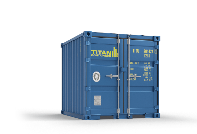 8ft Shipping Containers for Sale & Hire