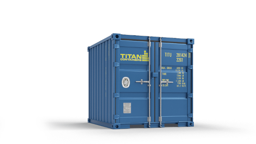 8ft Shipping Containers for Sale & Hire