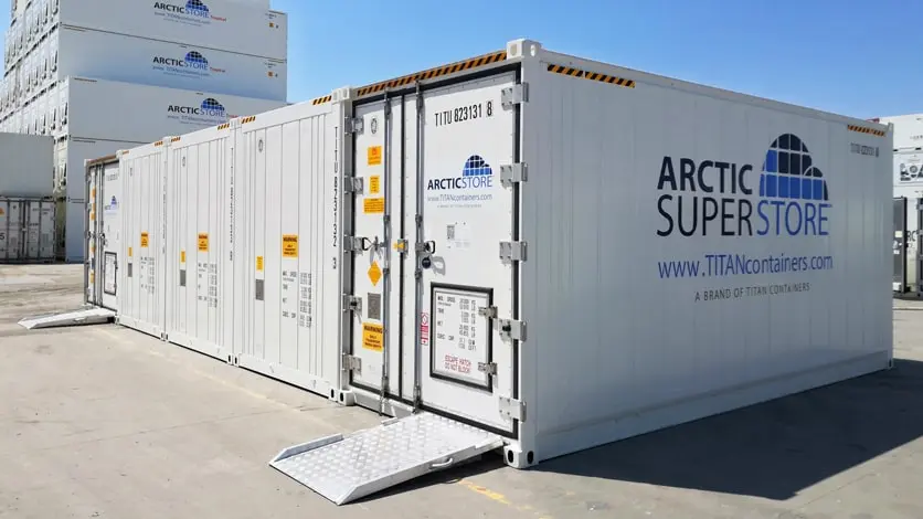 Arctic SuperStore Modular Cold Storage - Refrigerated Containers for Hire