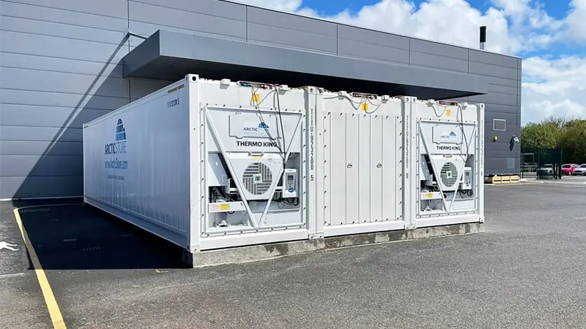 Arctic SuperStore Modular Cold Storage - Refrigerated Containers for Hire