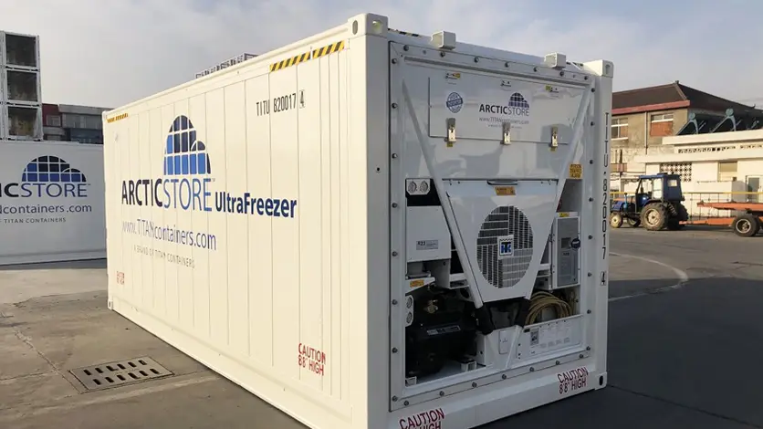 Arctic Ultrafreezer Ultra Low Temperature Cold Storage - Refrigerated Containers for Hire