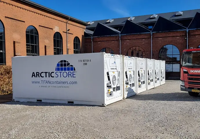 ArcticStore Cold Storage 20ft Refrigerated Containers for Hire