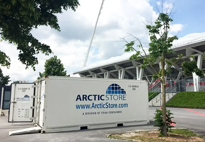 ArcticStore Cold Storage 20ft Refrigerated Containers for Hire