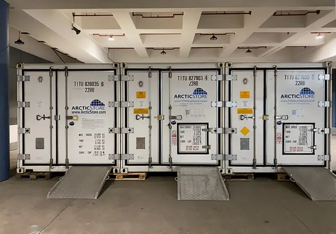 ArcticStore Cold Storage Refrigerated Containers for Hire