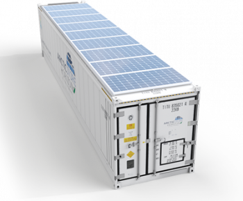 ArcticStore.Horizon_Container_Solar-Panels_40ft_Top-Angled