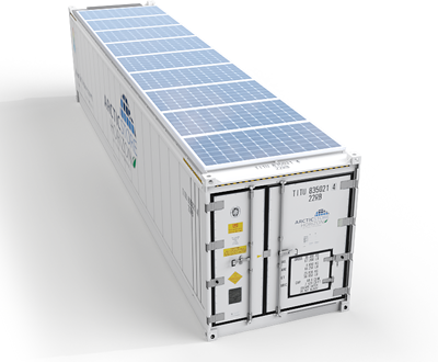 ArcticStore.Horizon_Container_Solar-Panels_40ft_Top-Angled