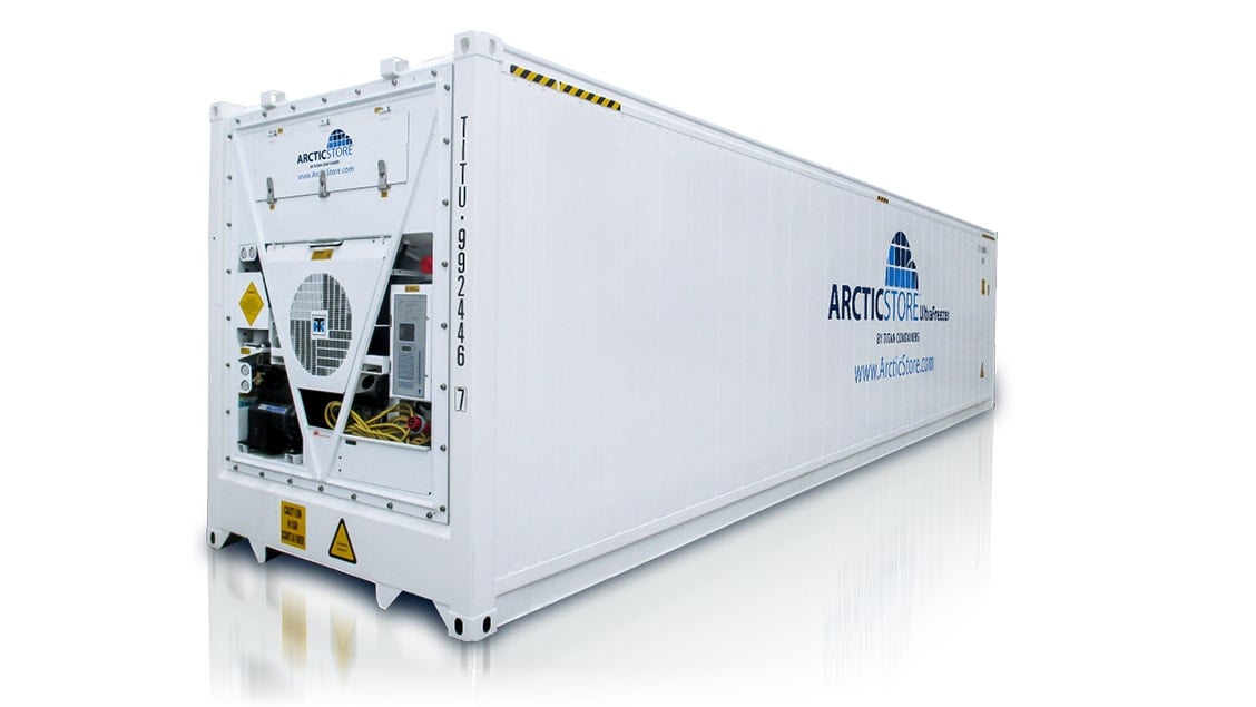 ArcticStore UltraFreezer Cold Storage - Refrigerated Containers