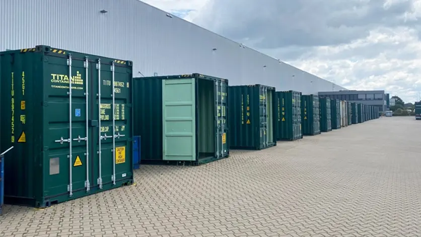 Battery Storage Containers