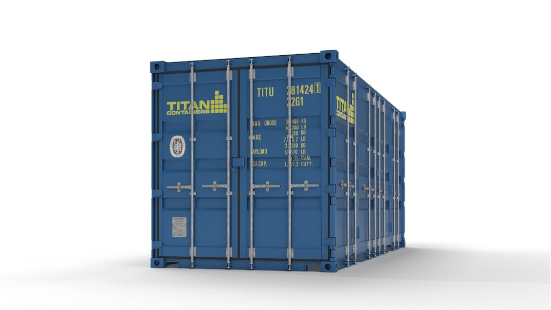 Buy a 20ft Side Door Container with Lock Box