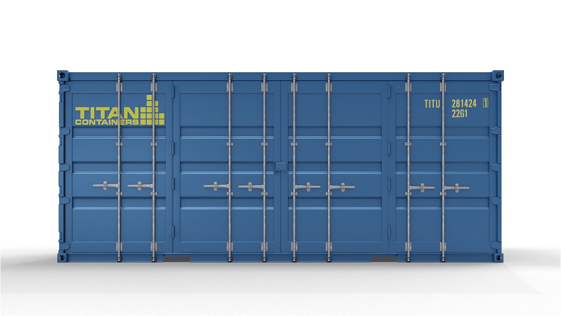 Purchase a 20ft Side Door Container with Lock Box