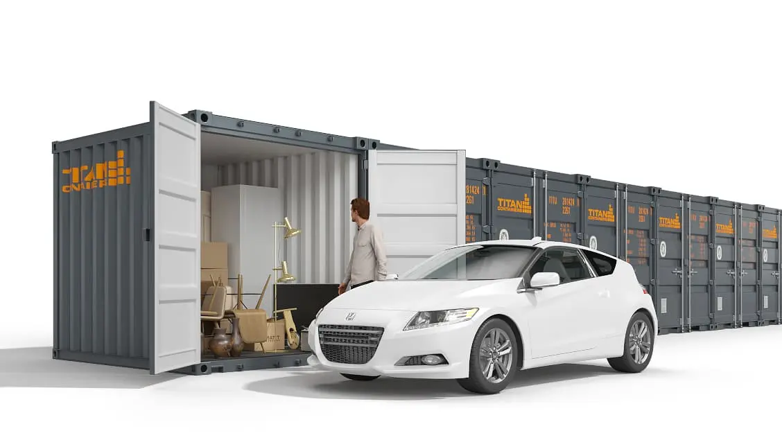 10ft Self Storage Container in Fareham