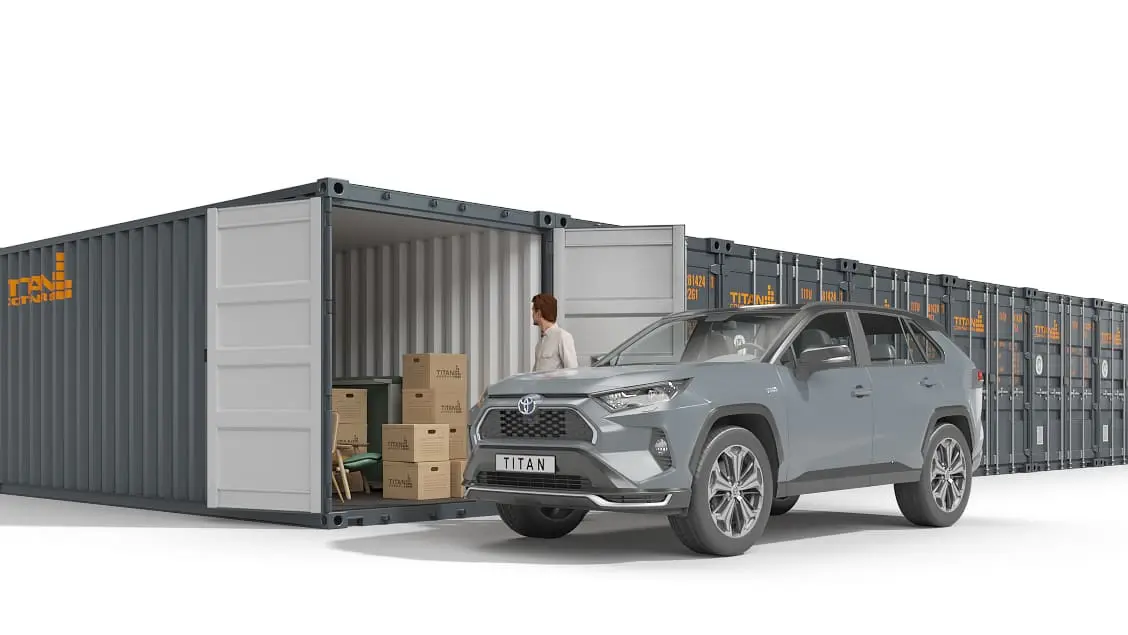 20ft Self Storage in Hull Central