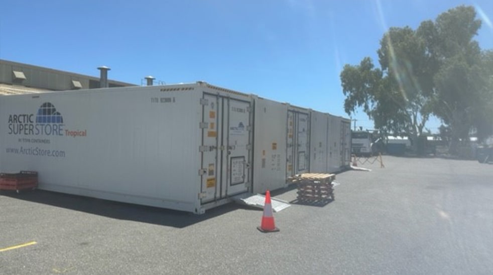 Cold Storage for Tip Top Bakery – Refrigerated Containers