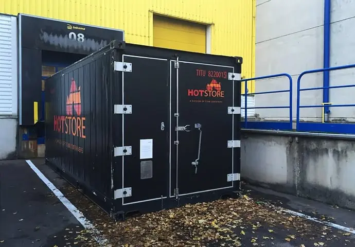 HotStore Heated Storage Temperature Control Containers for Hire