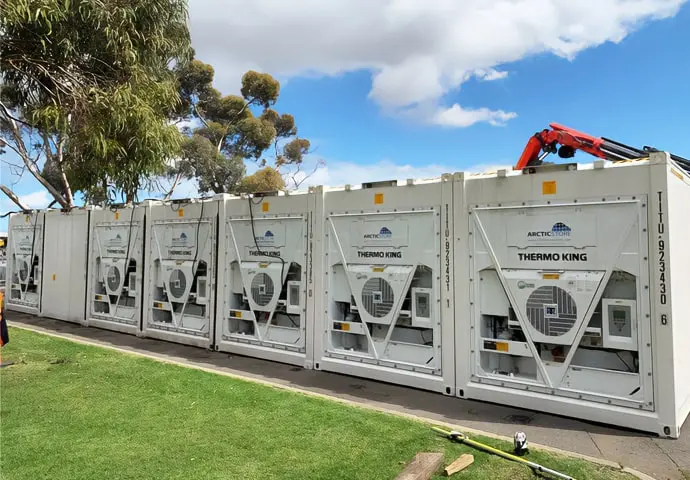 SuperStore Cold Storage Modular Refrigerated Containers for Hire