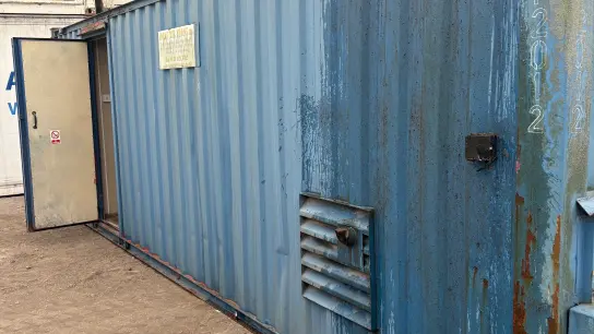 Ex hire fleet 24ft drying room canteen