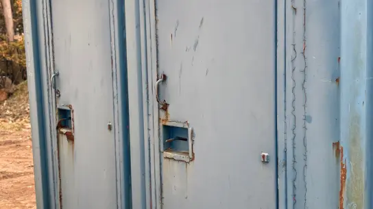 Ex hire fleet 24ft drying room canteen