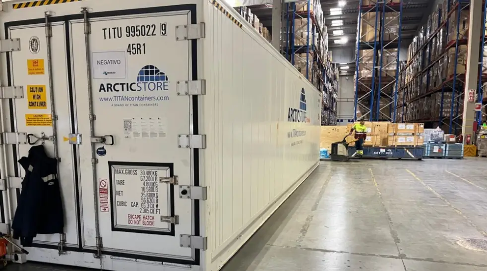 Arctic Superstore cold chain logistics