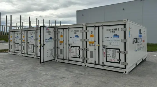 Temporary Cold Storage for Pet Food